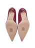 Jimmy Choo Abel Snake Embossed Pumps, top view