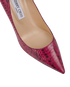 Jimmy Choo Abel Snake Embossed Pumps, other view