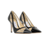 Jimmy Choo Bertie Heels, side view