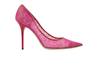 Jimmy Choo Abel Lace Pumps, front view