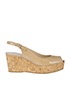 Jimmy Choo Wedge Sandals, front view