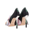 Jimmy Choo x OFF-White Mary Bow Heels, back view
