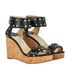 Jimmy Choo Studded Wedges, side view