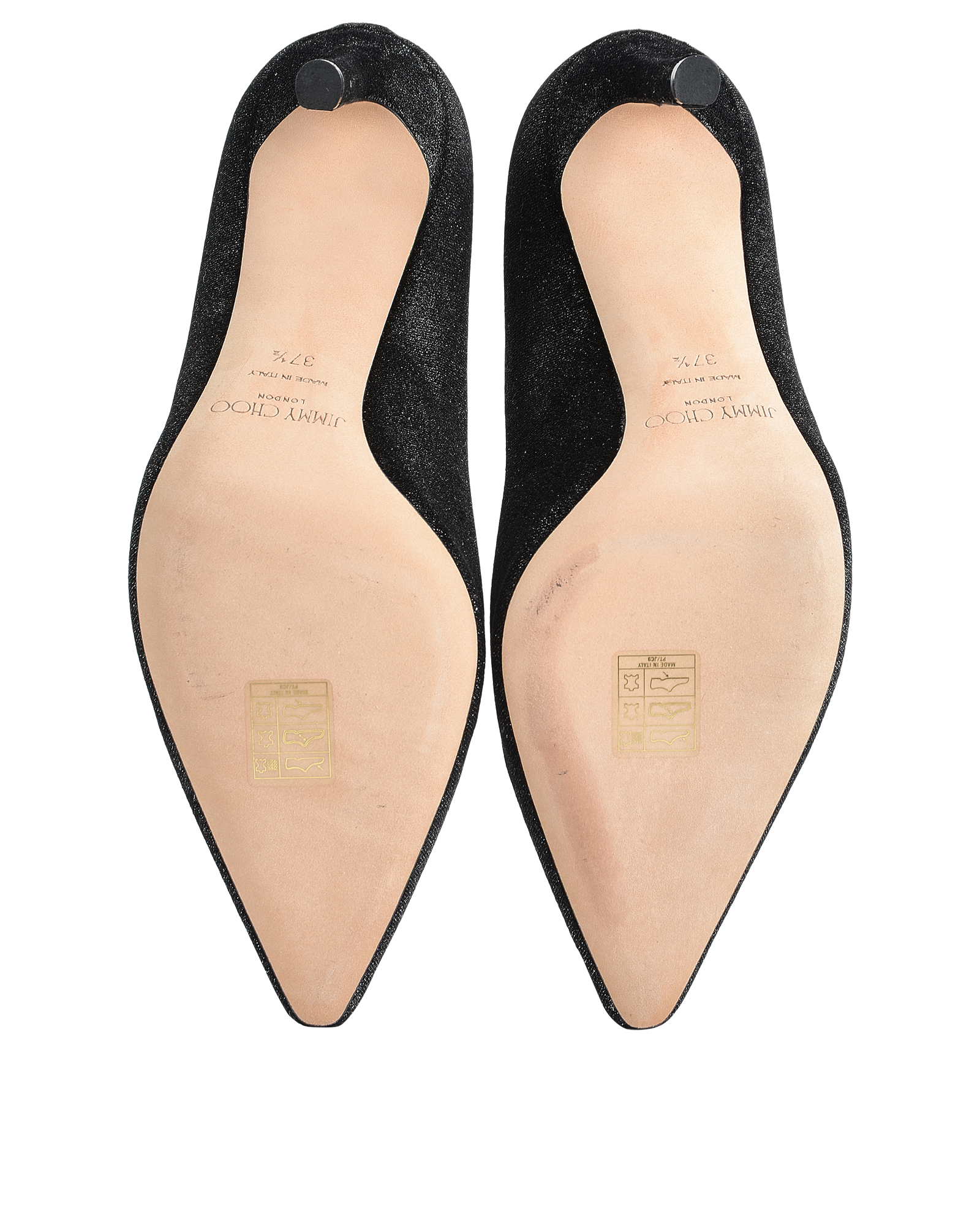 Jimmy Choo romy100 サイズ37ハーフ　新品未使用　箱無し Jimmy Choo Metallic Romy 100, Heels - Designer Exchange