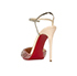 Christian Louboutin Spike Heels, back view