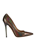 Jimmy Choo Love 100 Patent Pumps, front view