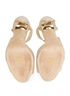 Jimmy Choo Tyne 120 Metallic Sandals, top view