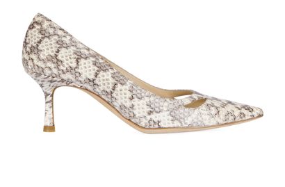 Jimmy Choo Elaphe Heels, front view
