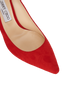 Jimmy Choo Romy 100 Court- UK8, &pound;150, Shoes, Red, Suede, Other view