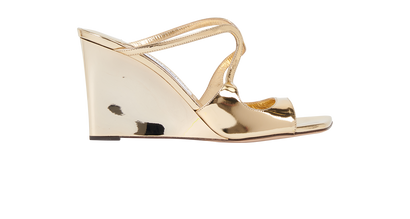 Jimmy Choo Anise Wedge Mules, front view
