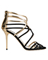 Jimmy Choo Cage Sandal Heels, front view