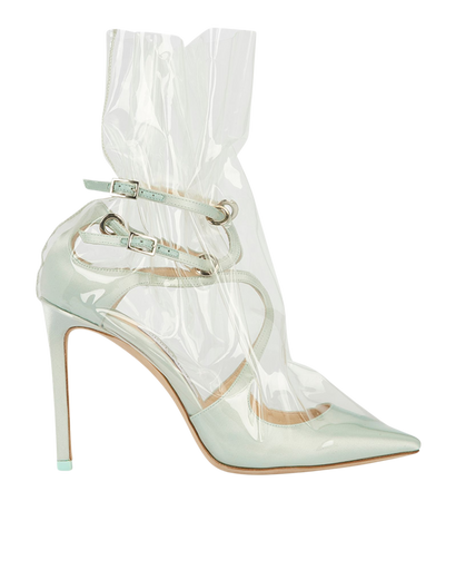 Jimmy Choo x Off-white Claire 100 Heels, front view