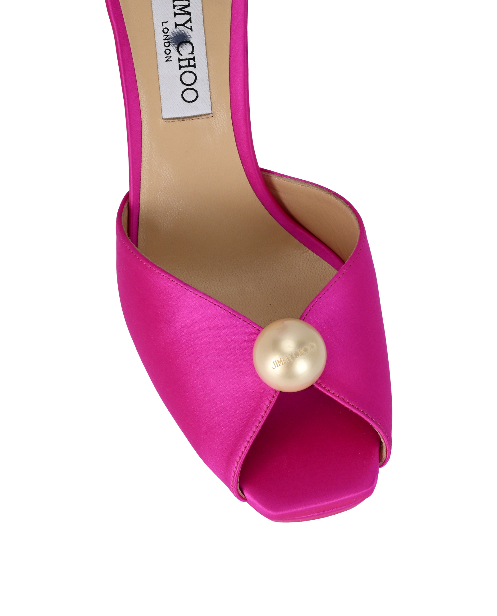 Jimmy Choo Socorie 120, &pound;195, Shoes, Pink, Satin, Other view