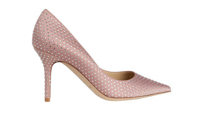 Jimmy Choo Agnes Crystals Pumps, front view
