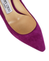 Jimmy Choo Romy 100, £180, Shoes, Purple, Suede, Other view