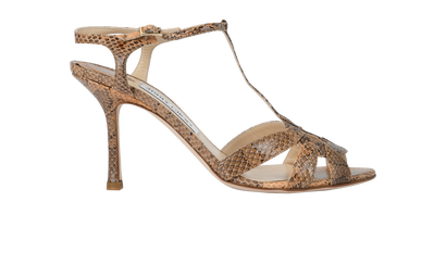 Jimmy Choo Strappy Sandals Heels, front view