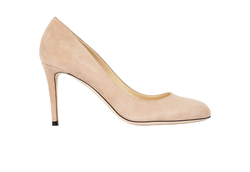 Jimmy Choo Bridget 85, Suede, Pink, UK3.5, DB, B, 3*