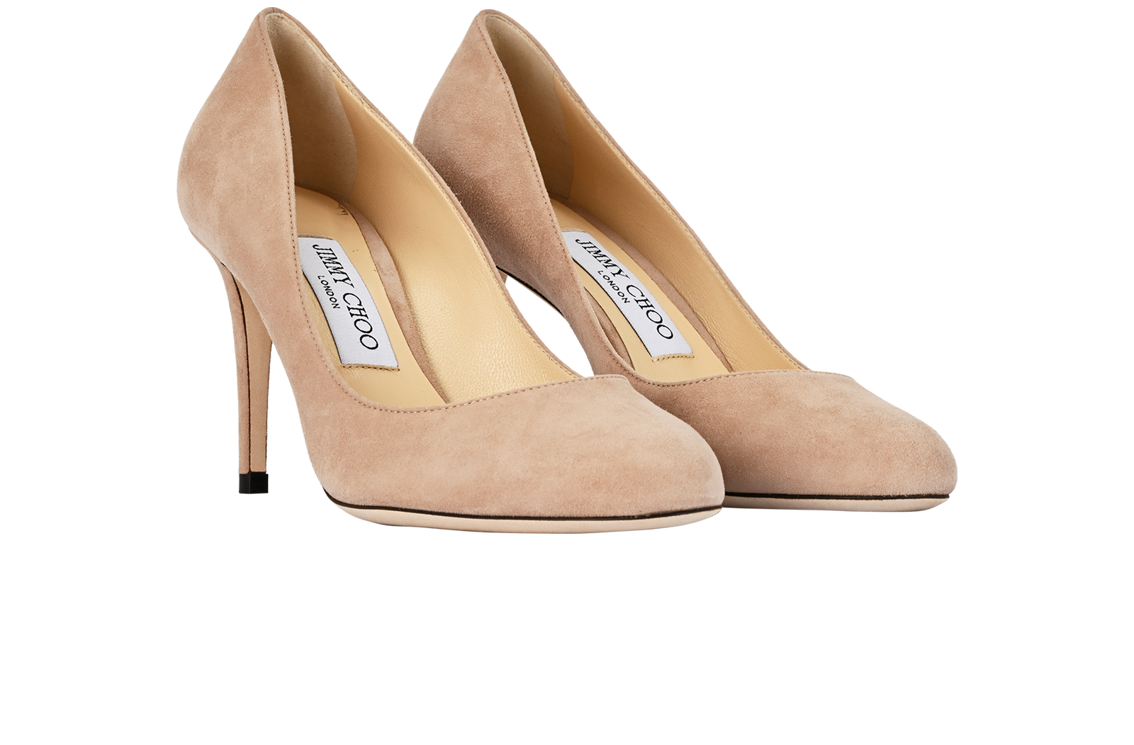 Jimmy Choo Bridget 85, &pound;250, Shoes, Pink, Suede, Side view