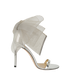 Jimmy Choo Aveline 100 Bow Sandals, front view