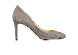 Jimmy Choo Bridget 85, Suede, Taupe, UK3.5, DB/B, 3*