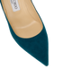 Jimmy Choo Abel Pumps, &pound;170, Shoes, Blue/Green, Suede, Other view