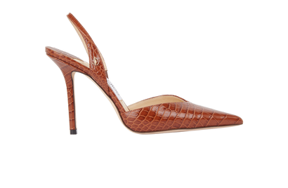 Jimmy Choo Thandi 100 Slingback Heels, front view