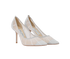 Jimmy Choo Glitter Tulle Pumps, side view