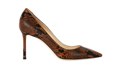 Jimmy Choo Romy 85 Pumps, Leather, Brown, UK8, DB/B, 2*