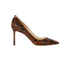 Jimmy Choo Romy 85 Pumps, £130, Shoes, Brown, Leather, Front view