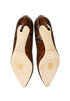 Jimmy Choo Romy 85 Pumps, £130, Shoes, Brown, Leather, Top view
