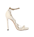 Jimmy Choo Oriana Heels, &pound;180, Shoes, White, Leather, Front view