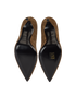 Saint Laurent Anja 105 Pump, &pound;195, Shoes, Brown, Suede, Top view