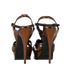 Saint Laurent Tribute Platform Sandals, back view