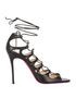 Christian Louboutin Cage Heeled Sandals, front view