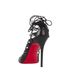 Christian Louboutin Cage Heeled Sandals, back view