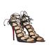Christian Louboutin Cage Heeled Sandals, side view