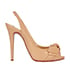 Christian Louboutin Lady Bow 120 Slingback Heels, front view