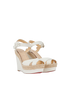 Christian Louboutin Platform Sandals, side view