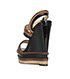 Christian Louboutin Trepi 140 Wedge Sandals, back view