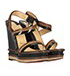 Christian Louboutin Trepi 140 Wedge Sandals, side view