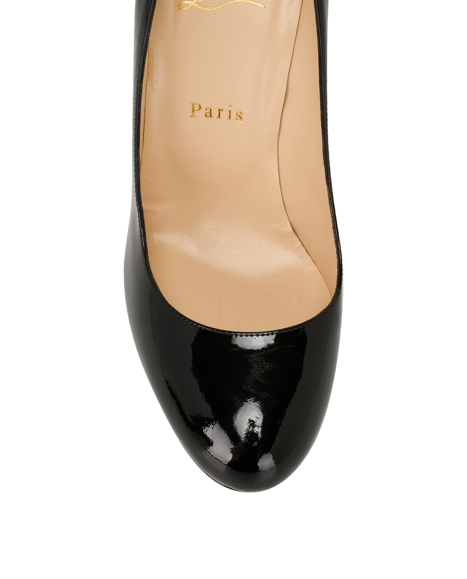 Christian Louboutin Neofilo 120, &pound;295, Shoes, Black, Patent Leather, Other view