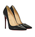 Christian Louboutin Patent So Kate Heels, side view