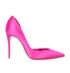 Louboutin Holly Pink Heels, front view