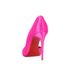 Louboutin Holly Pink Heels, back view