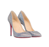 Christian Louboutin Pigalle Glitter Heels, side view