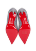 Christian Louboutin Pigalle Glitter Heels, top view