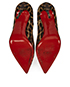 Christian Louboutin So Kate Heels, £250, Shoes, Black/Brown, Fabric, Top view