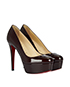 Christian Louboutin 'Bianca' Heels, side view
