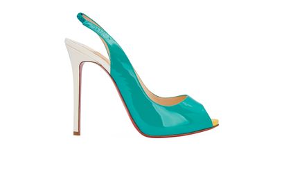 Christian Louboutin Flo Slingback Heels, front view