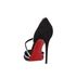 Christian Louboutin Chiara Dams 100MM Heels, back view